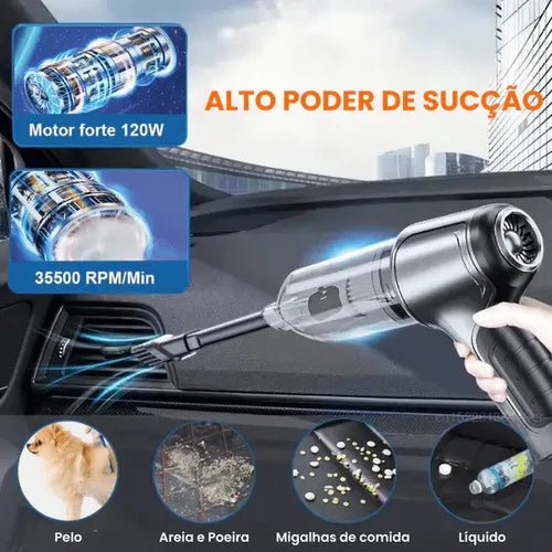 AspiraMax™ - Ultra Aspirador Portátil 4 em 1